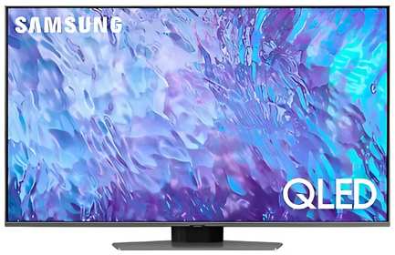 Телевизор Samsung 50Q80C EU QLED разрешение 4K Ultra HD частота обновления 120Гц серебристый (2023) 19358664294