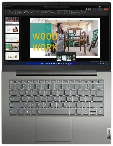 LENOVO Ноутбук Lenovo Thinkbook 14 G4 IAP Core i5 1235U 8Gb SSD512Gb NVIDIA GeForce MX550 2Gb 14″ TN FHD (1920x1080) noOS WiFi BT Cam Bag (21DH00KWAK) 21DH00KWAK
