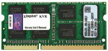 Оперативная память Kingston 4 ГБ DDR3 1600 МГц SODIMM CL11 KVR16S11/4 193693314