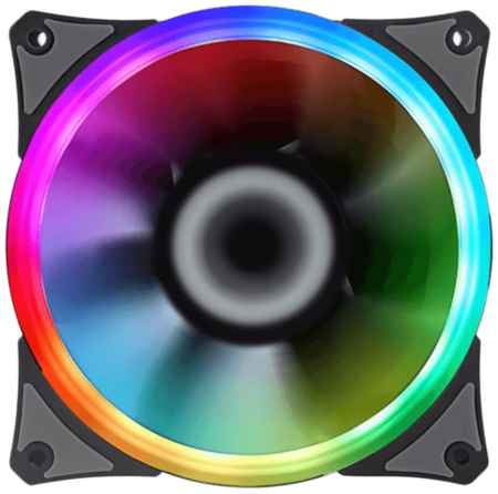 Вентилятор для корпуса GameMax GMX-12RAINBOW-S, //RGB подсветка