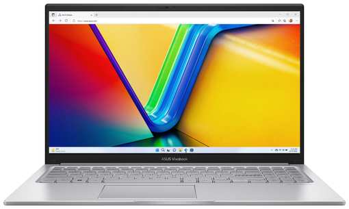 Ноутбук ASUS Vivobook 15 X1504ZA-BQ1104, 15.6″ (1920x1080) IPS/Intel Core i3-1215U/8ГБ DDR4/512ГБ SSD/UHD Graphics/Без ОС, серебристый (90NB1022-M01MB0) 1938813547