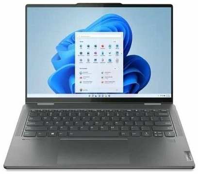 Ноутбук Lenovo Yoga 7 14ARP8 82YM0029RK, 14″, трансформер, OLED, AMD Ryzen 7 7735U 2.7ГГц, 8-ядерный, 16ГБ LPDDR5, 1ТБ SSD, AMD Radeon, Windows 11 Home