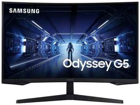 31.5″ Монитор Samsung Odyssey G5 C32G54TQWI, 2560x1440, 144 Гц, *VA, черный 19392133481
