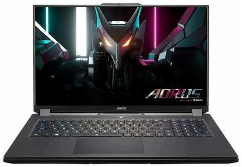 Ноутбук Gigabyte Aorus 17H BXF (BXF-74KZ554SD) Core i7-13700H/16Gb/SSD1Tb/RTX 4080 12Gb/17.3″/IPS/FHD/360hz/noOS/black 1939518780
