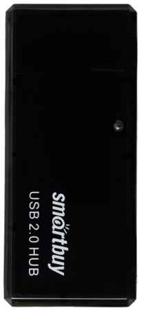 USB 2.0 Хаб Smartbuy 6110, 4 порта, черный 19397093486