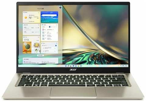 Acer Ноутбук ACER SF314-512/i5-1240P/8GB/SSD512GB/14″/Iris Xe/IPS/FHD/Free DOS/Haze Gold (NX. K7NER.008) SF314-512 1951149354