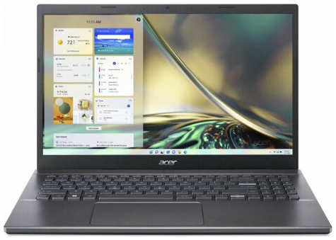 Acer Ноутбук Acer Aspire 5 A515-57-52ZZ NX. KN3CD.003 (Core i5 12450H-2.00ГГц, 16ГБ, 1ТБ SSD, UHDG, 1Гбит LAN, WiFi, BT, WebCam, 15.6 1920x1080 IPS матов, без ОС), серый 1951383496