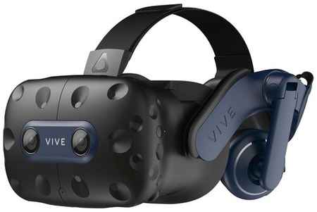 Шлем VR HTC Vive Pro 2 HMD, 4896x2448, 120 Гц, черный/синий 19515444448