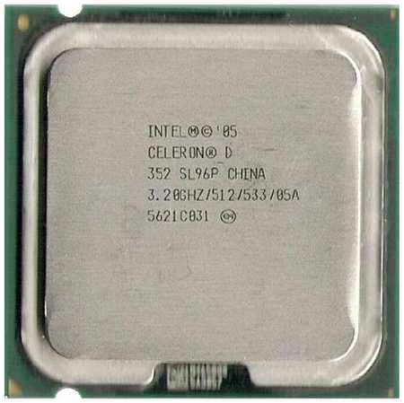 Процессор Intel Celeron D 352 Cedar Mill LGA775, 1 x 3200 МГц, HP 19518087