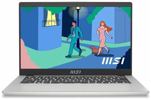 Ноутбук MSI Modern 14 C12M-240XRU (Core i5 1235U8Gb/SSD512Gb/Intel Iris Xe graphics/14″/1920x1080/Free DOS) серебристый 1951994327