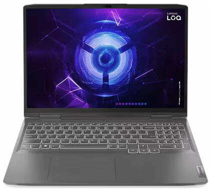 Ноутбук Lenovo LOQ 16IRH8, 16″ (1920x1200) IPS 144Гц/Intel Core i7-13620H/16ГБ DDR5/512ГБ SSD/GeForce RTX 4050 6ГБ/Без ОС, серый (82XW006JPS) 1951999680