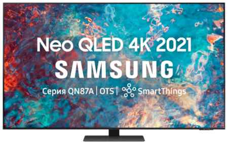 65″ Телевизор Samsung QE65QN87AAU 2021 IPS RU, черный 19521083766