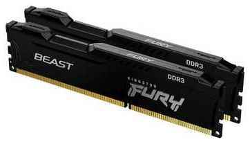 Оперативная память Kingston FURY Beast 8 ГБ (4 ГБ x 2 шт.) DDR3 DIMM CL10 KF318C10BBK2/8 19535724435