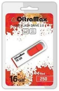 Флешка OLTRAMAX OM-16GB-250 красный 19536004839