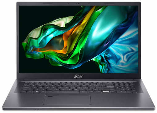 Ноутбук Acer Aspire 5 A517-58GM-505U, 17.3″, IPS, Intel Core i5 1335U 1.3ГГц, 10-ядерный, 16ГБ DDR4, 512ГБ SSD, NVIDIA GeForce RTX 2050 - 4 ГБ, без операционной системы, металлический (nx. kjlcd.006 1955337265