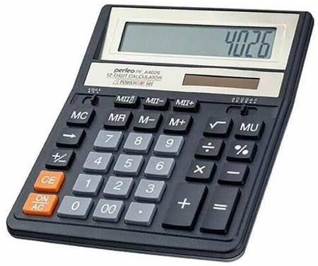 Калькулятор Perfeo PF_A4026 (бухгалтерский) 19556032725