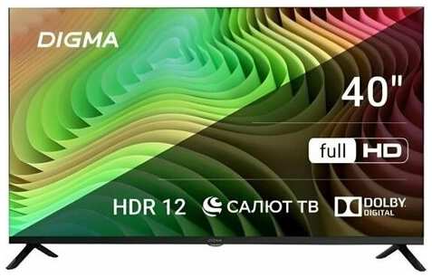 Телевизор Digma DM-LED40SBB36 40″ Black (Черный) 19564523153