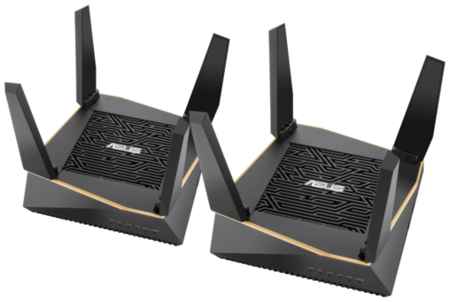 Wi-Fi Mesh система ASUS AX6100 (RT-AX92U 2 Pack), черный 19568594335
