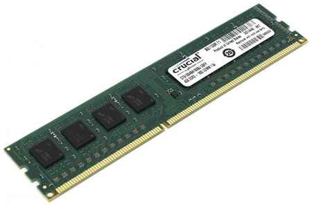 Оперативная память Crucial 4 ГБ DDR3 1600 МГц DIMM CL11 CT51264BA160BJ 195703961