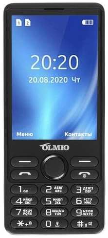 OLMIO E35, 2 SIM, черный 19580356447