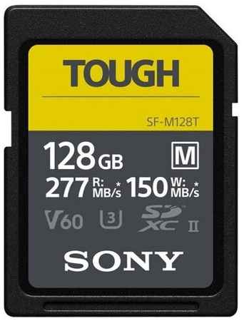 Карта памяти Sony Tough SDXC 128GB UHS-II U3 V60 R277/W150MB/s (SF-M128T/T1) 19590199538