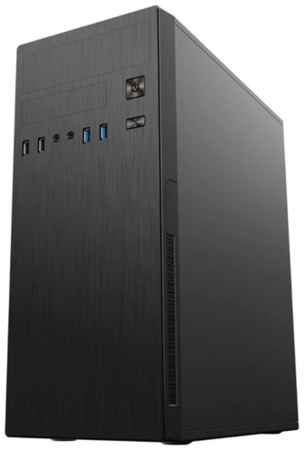 Компьютерный корпус PowerMan ″DA812BK″, с блоком питания PM-500ATX-F 500 Ватт, Midi Tower, ATX, USB 2.0 x 2, 373х175х410мм, сталь, черный 19595816193