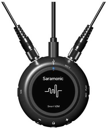 Двухканальный аудиомикшер Saramonic Smart V2M 3.5мм для устройств Android, iOS и компьютеров 19595890603