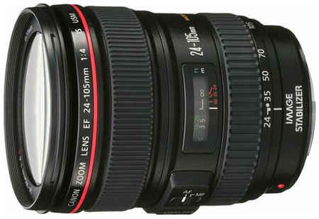 Объектив Canon EF 24-105mm f/4L IS USM, черный 19597082