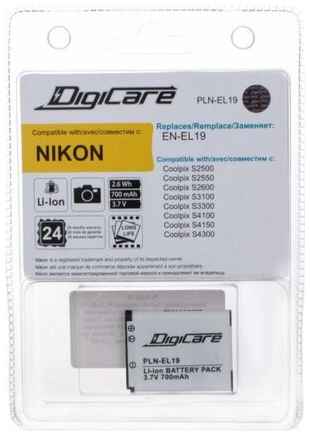 Аккумулятор DigiCare PLN-EL19 / EN-EL19 для CoolPix S6400, S2500, S2550, S2600, S3300, S4300, S4150 19598760259
