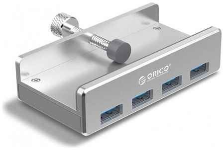 USB-концентратор ORICO MH4PU-SV, разъемов: 4, 100 см