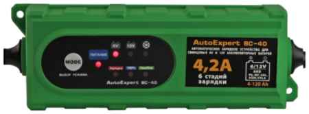 Зарядное устройство AutoExpert BC-40 зеленый 0.6 А 4.2 А 19618090475