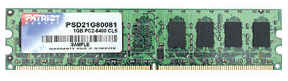 Оперативная память Patriot Memory 1 ГБ DDR2 800 МГц DIMM CL5 PSD21G80081 196240068