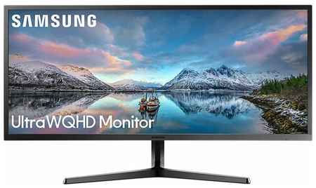 Монитор Samsung 34″ S34J550WQI VA LED 4ms 21:9 HDMI матовая 3000:1 300cd 178гр/178гр 3440x144