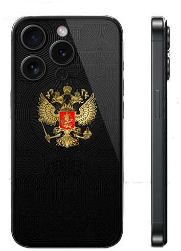 Apple iPhone 16 Pro с Гербом России, 256 ГБ, титан