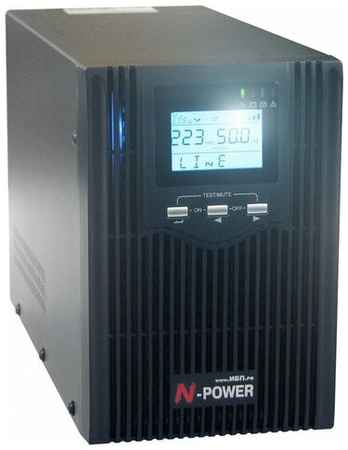 Интерактивный ИБП N-Power Smart-Vision S2000N LT черный 1600 Вт