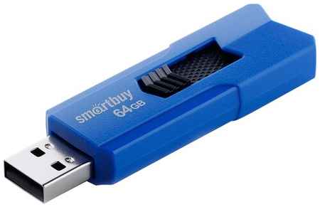 Флешка SmartBuy Stream USB 2.0 16 ГБ, 1 шт., желтый/черный 19701534620