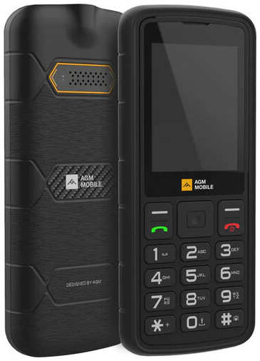 Телефон AGM M9 2G, Dual nano SIM, черный 1970850634