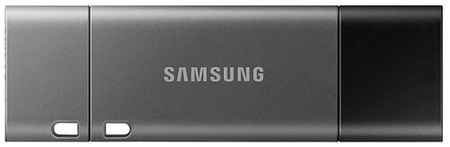 Флешка Samsung USB 3.1 Flash Drive DUO Plus 256 ГБ, 1 шт., черный 19726320667