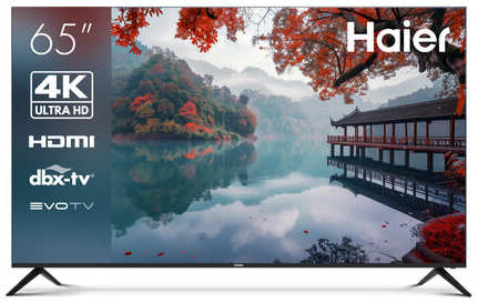 65″ Телевизор Haier 65 SMART TV M1 2024 VA RU, черный 19726391426