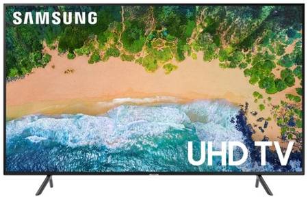 49″ Телевизор Samsung UE49NU7100U 2018 LED, HDR, черный уголь