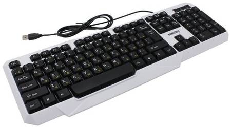 Клавиатура SmartBuy ONE 333 Black-White USB белый/черный, русская, 1 шт 19737953859