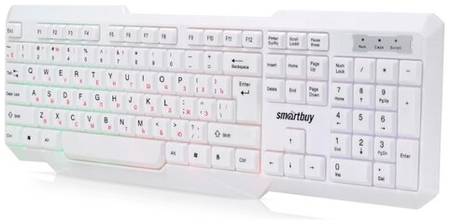 Клавиатура SmartBuy SBK-333U-W White USB белый, английская/русская (ISO), 1 шт 19737953890