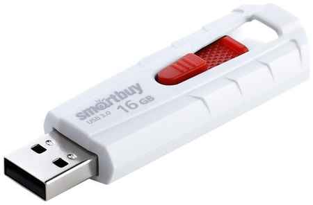 Флешка SmartBuy Iron USB 3.0 16 ГБ, 1 шт., бело-красный 19770715335