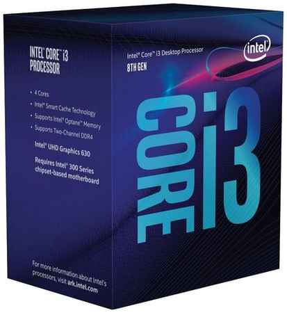 Процессор Intel Core i3-8300 LGA1151, 4 x 3700 МГц, OEM 1977684459