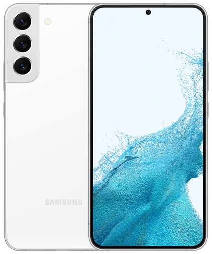 Смартфон Samsung Galaxy S22 8/128 ГБ, Dual: nano SIM + eSIM, Белый фантом 198001143689