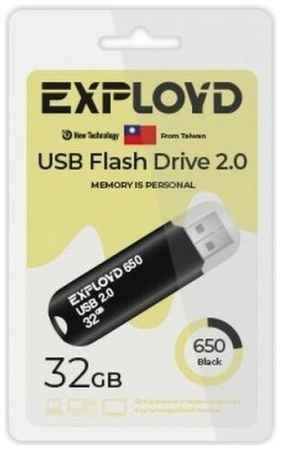 Флешка USB 2.0 Exployd 32 ГБ 650 ( EX-32GB-650-Black ) 198006877643