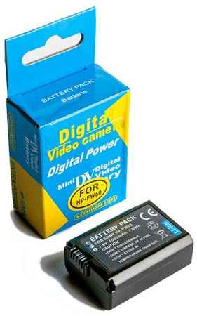 Аккумуляторная батарея ёмкостью 1030 mAh Fotokvant NP-FW50 198007608126