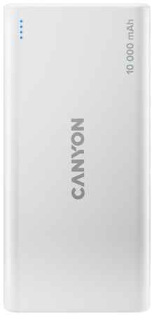 Внешний аккумулятор / Компактный аккумулятор Canyon 10000 мАч PB-108 (CNE-CPB1008W)