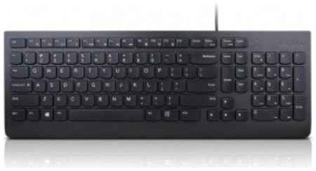 Клавиатура Lenovo Essential Wired Keyboard черный (4Y41C68671) 198011421224