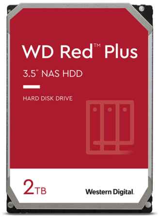 Western Digital WD Red Plus 2 ТБ WD20EFZX 198015601676